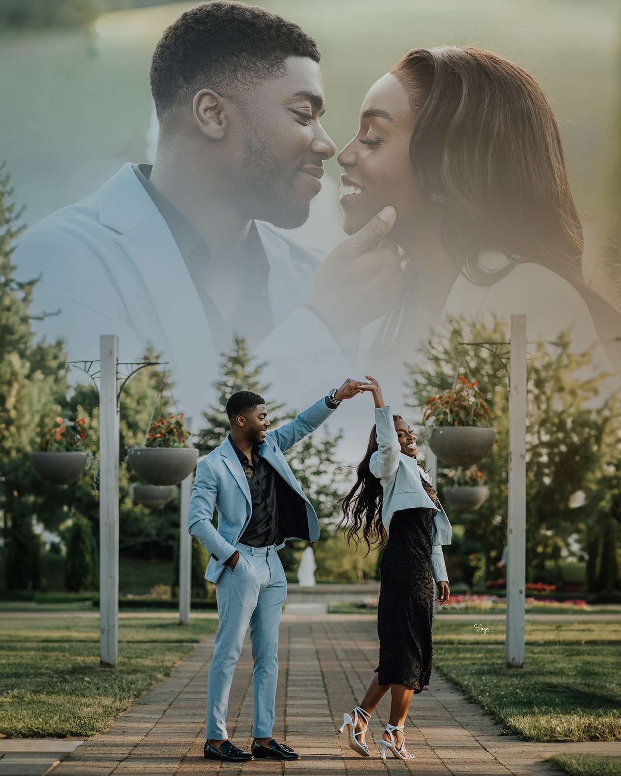 Wedding ceremony kiss romantic photography Ontario photographer