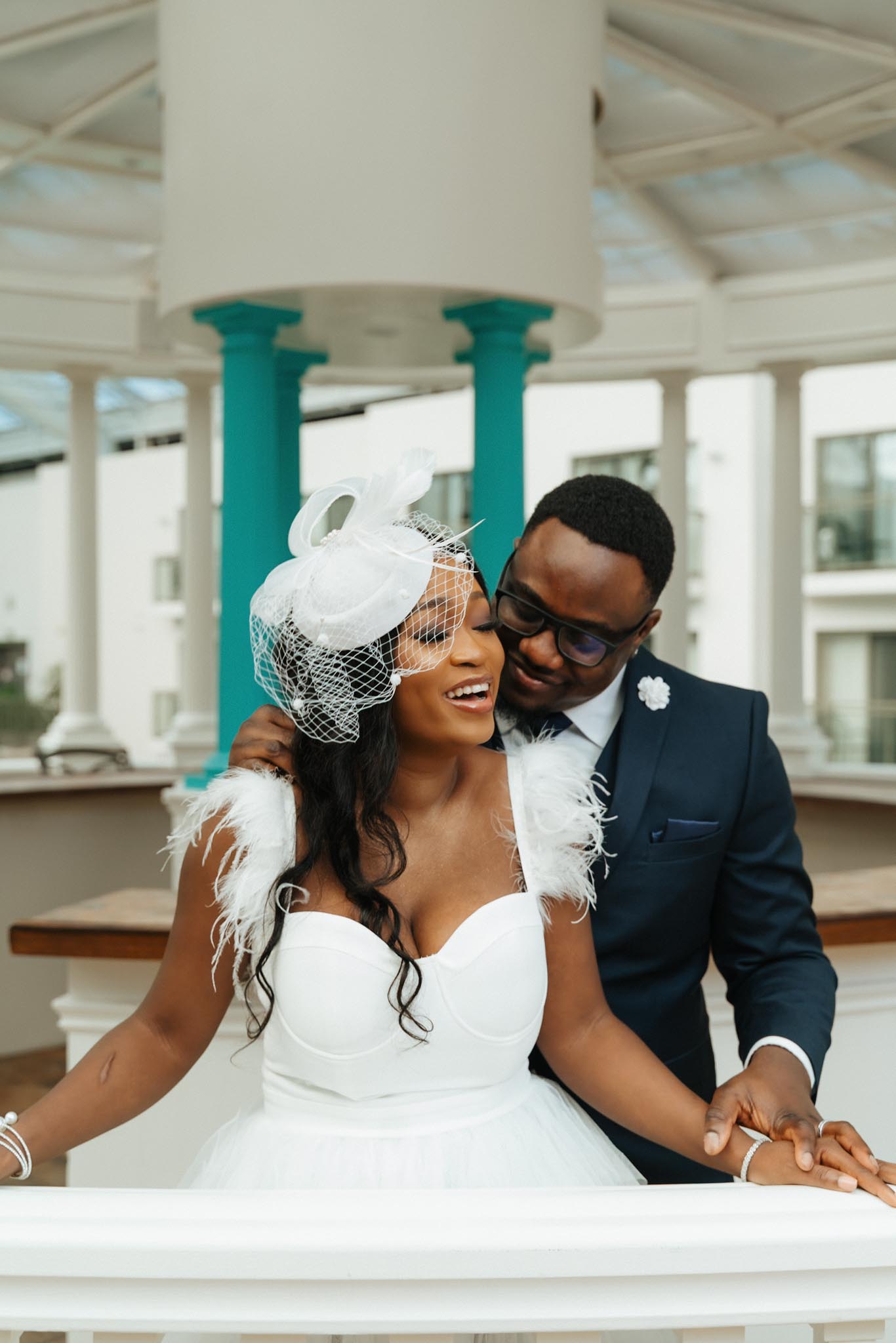 Romantic wedding couple portrait luxury photography Ontario